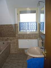 Bad, Ansicht auf das Badecke