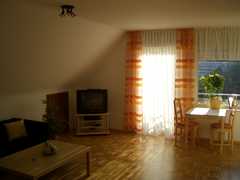 Wohnraum, Ansicht auf die HiFi-Ecke